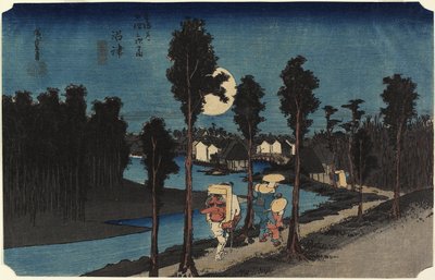 Winter Scene, Mamamatsu by Utagawa Hiroshige