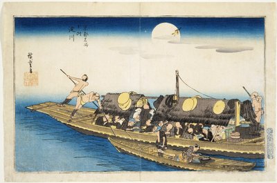 Yodo River by Utagawa Hiroshige