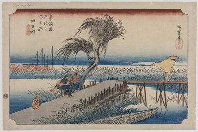 Yokkaichi: View of the Mie River, from the Series 