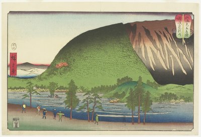 Zo_zu Mountain in Sanuki Provinces by Utagawa Hiroshige