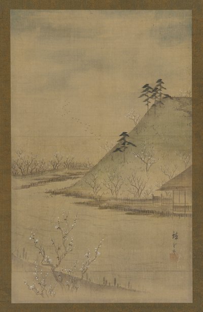 Spring Landscape by Utagawa Hiroshige II