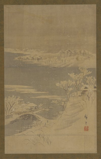 Winter Landscape by Utagawa Hiroshige II