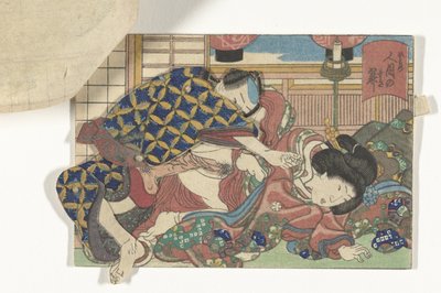Movable Erotic Print by Utagawa Kunisada (I)