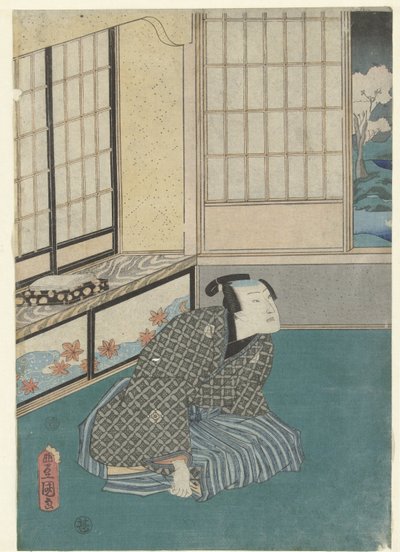The Third Month (Modern Genji Stories During the Twelve Months) by Utagawa Kunisada (I)