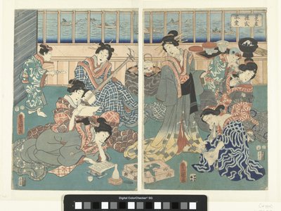 A Contemporary Version of the Genji Story by Utagawa Kunisada (I)