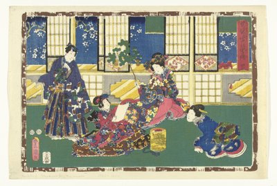 Chapter 31 (Faithful Depictions of the Shining Prince) (Sono sugata Hikaru no utsushi-e) by Utagawa Kunisada (I)