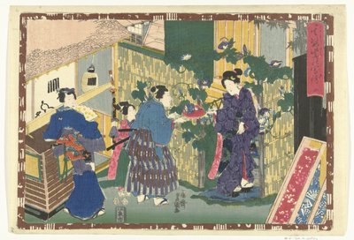 Chapter 4 (Faithful Images of the Shining Prince series) by Utagawa Kunisada (I)