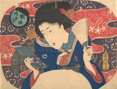 Competition of Contemporary Fashions: Sexy Beauty, 19th century by Utagawa Kunisada