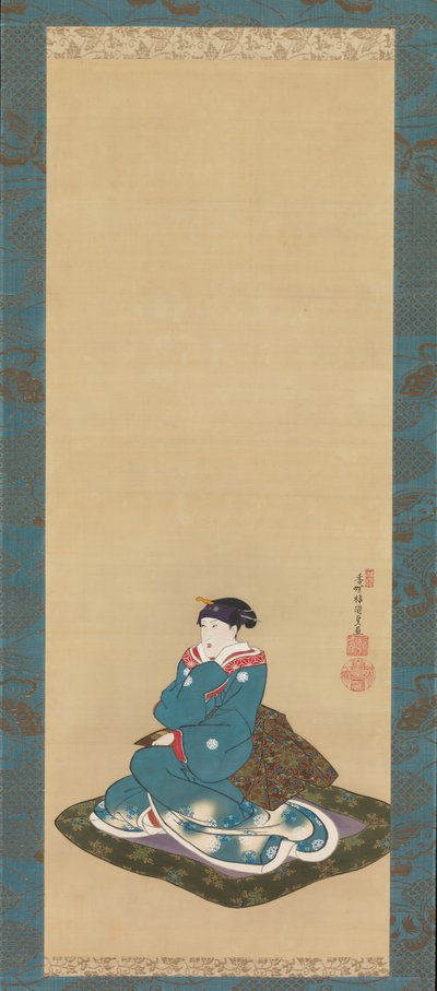 Memorial Portrait of Iwai Hanshiro VI, 1836 by Utagawa Kunisada