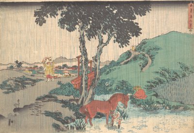 Rain of the Fifth Month Samidare, 19th century by Utagawa Kunisada
