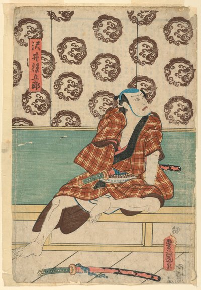 The Actor Igoro Sawai by Utagawa Kunisada
