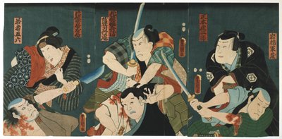 Theatre Scene by Utagawa Kunisada