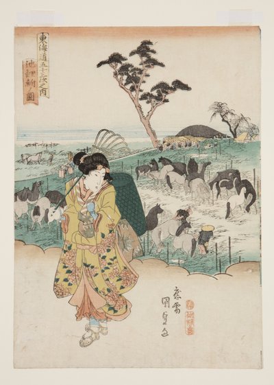 View of Chiry? by Utagawa Kunisada