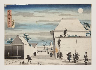 Act 11, The Night Attack by Utagawa Kuniyoshi