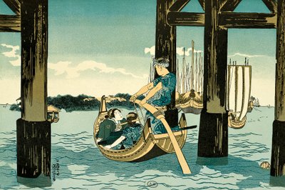 Boat trips by Utagawa Kuniyoshi