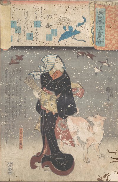 Evening Faces, ca. 1845-46 by Utagawa Kuniyoshi
