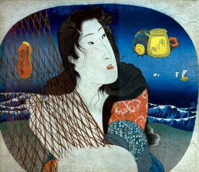 Jewel of the Seashore, c.1836 by Utagawa Kuniyoshi