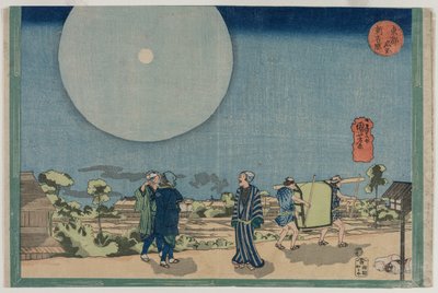 New Yoshiwara, from the series Famous Places in the Eastern Capital by Utagawa Kuniyoshi