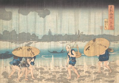 Onmayagashi in Edo by Utagawa Kuniyoshi
