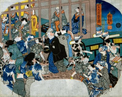 Pale Moon by Utagawa Kuniyoshi
