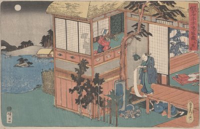 Kanadehon Chūshingura: Act VII by Utagawa Sadahide