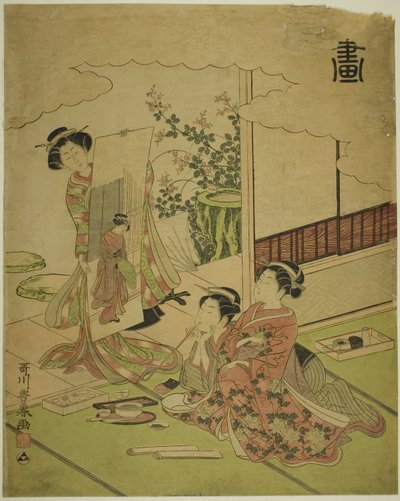 Painting, from an Untitled Series of the Four Accomplishments by Utagawa Toyoharu