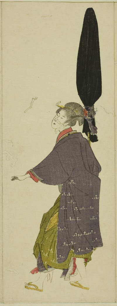 Parody of a Daimyo Procession by Utagawa Toyohiro
