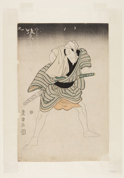 Actor Bando Mitsugoro III by Utagawa Toyokuni