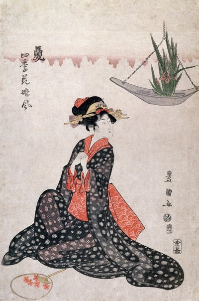 Flowers of Four Seasons by Utagawa Toyokuni