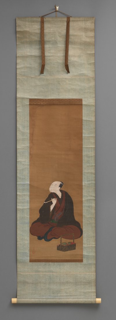 Scroll Painting with Seated Figure by Utagawa Toyokuni