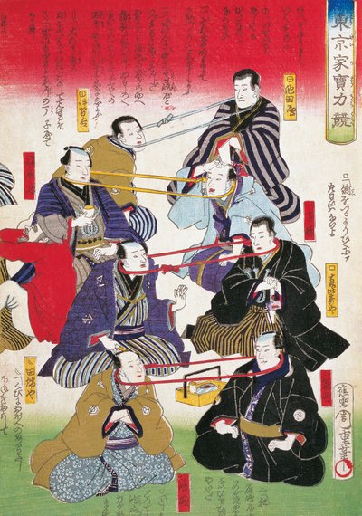 Theatre School by Utagawa Toyokuni