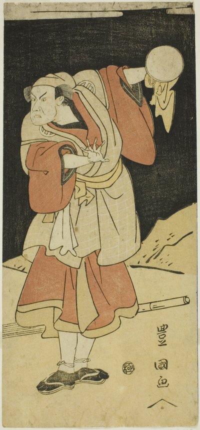 Actor in a scene from a drama by Utagawa Toyokuni I