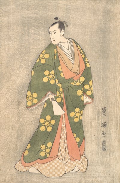 Bando Hikosaburo III in the Role of Sugawara no Michizane by Utagawa Toyokuni I