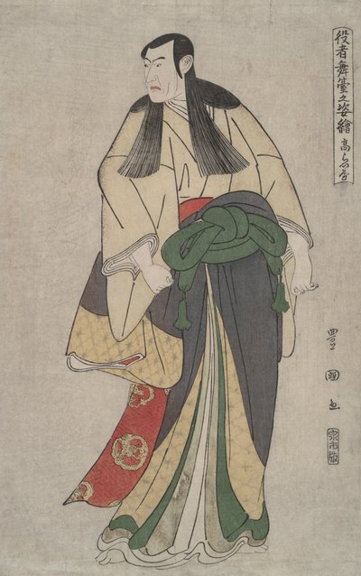Matsumoto Kōshirō IV (Kōraiya): Pictures of Actors on the Stage by Utagawa Toyokuni I