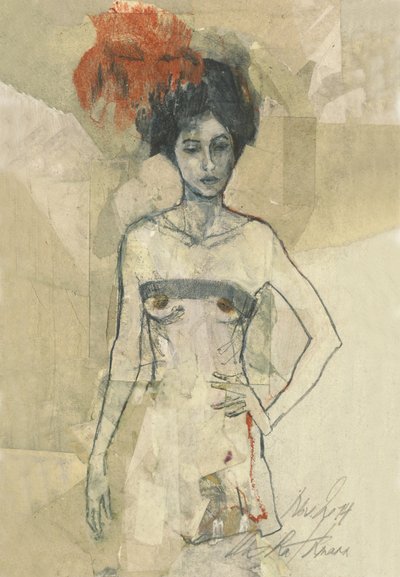 Abstract Woman Portrait by Ute Rathmann