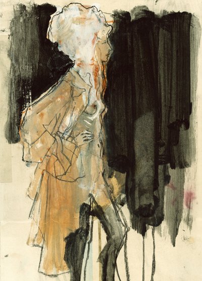 Elegant Fashion Sketch by Ute Rathmann