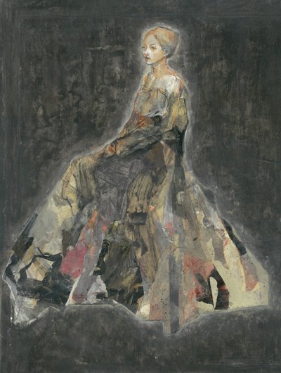 Ethereal Woman Portrait by Ute Rathmann