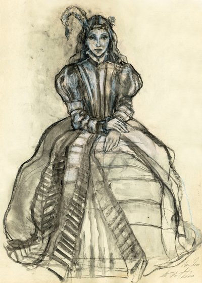 Gothic Fantasy Woman by Ute Rathmann