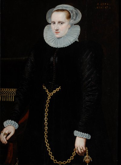 Portrait of a Lady Aged 27 by V. de Bosse