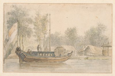 View of Willem III’s Encampment at Bodegraven by Valentijn Klotz (manner of)