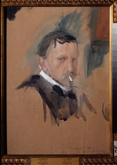 Self-Portrait by Valentin Aleksandrovich Serov