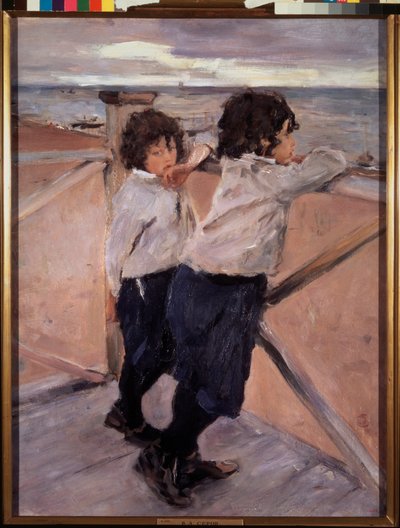 Children by Valentin Aleksandrovich Serov