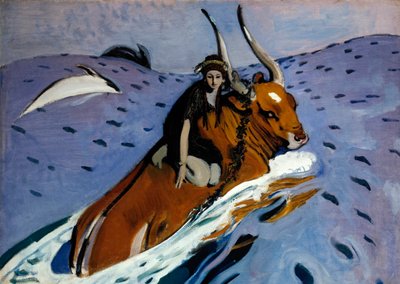 The Abduction of Europa by Valentin Aleksandrovich Serov