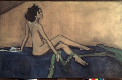 Portrait of the Ballerina Ida Rubinstein by Valentin Aleksandrovich Serov