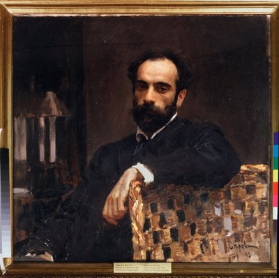 Portrait of the Artist Isaac Levitan by Valentin Aleksandrovich Serov