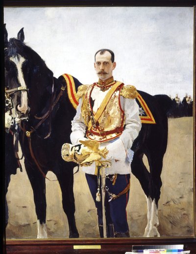 Portrait of the Grand Duke Paul Alexandrovich of Russia by Valentin Aleksandrovich Serov