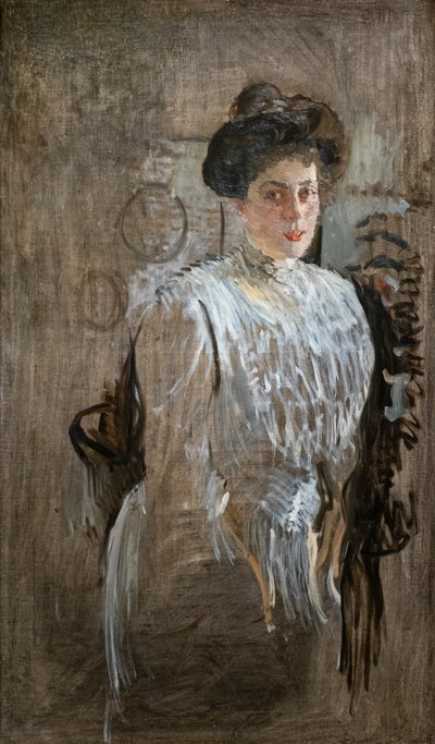 Portrait of Margarita Kirillovna Morozova by Valentin Aleksandrovich Serov