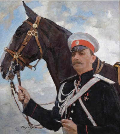Portrait of Prince Felix Yusupov, Count Sumarokov-Elston 1856-1928 by Valentin Aleksandrovich Serov