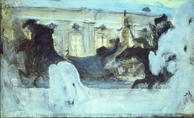 Ride of the Empress Catherine II by Valentin Aleksandrovich Serov