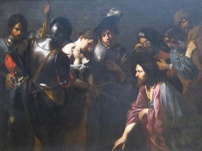 Christ and the Adulteress by Valentin de Boulogne
